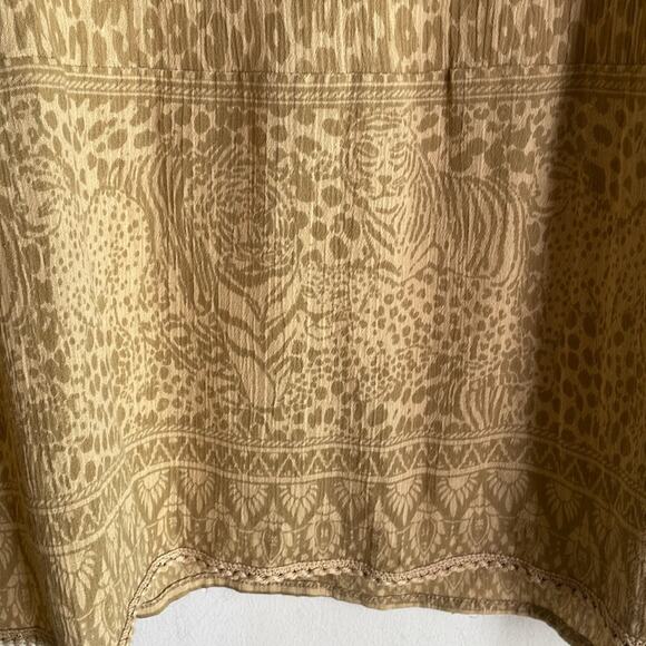 Spell Wild Thing Tunic Dress in Mustard - Picture 9 of 16